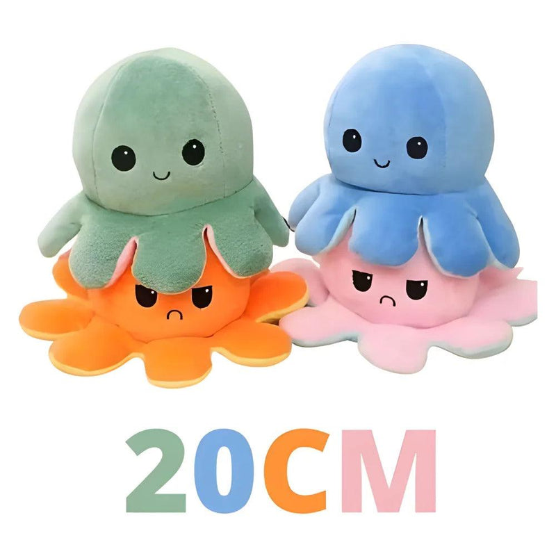 Polvo do Humor de Pelúcia Reversível 20Cm - Pop Fun Sortido