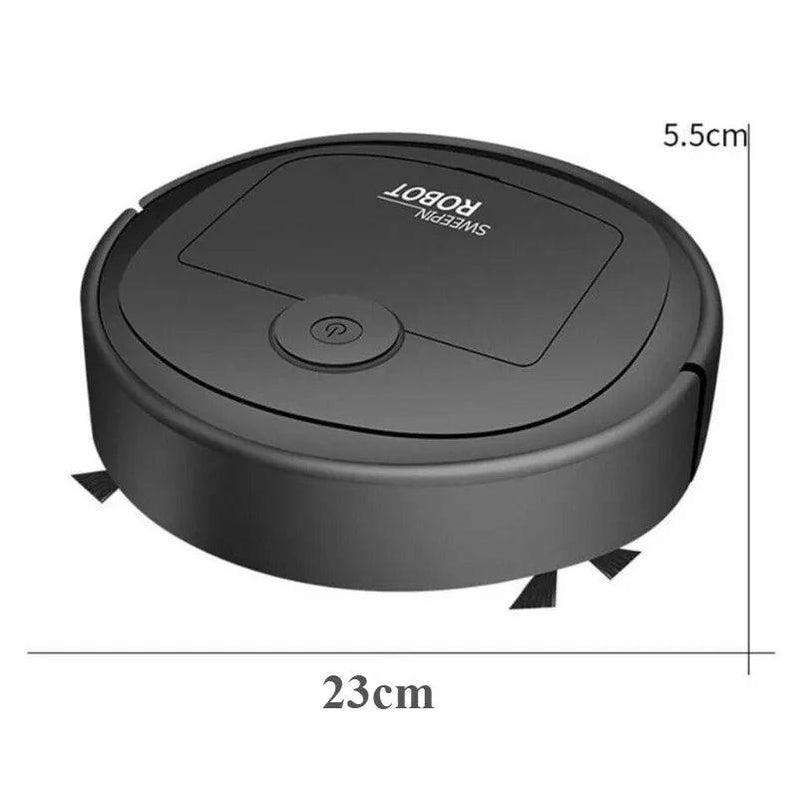 Robô Aspirador De Pó Elétrico Smart Automática 3 Em 1 Limpeza Doméstica Inteligente E Silencioso