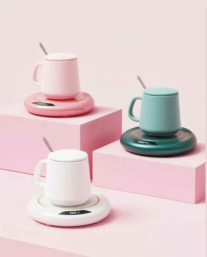 Aquecedor termostático elétrico USB, aquecedor de caneca, café, leite, chá, almofada de aquecimento de água, aquecedor de copo para casa
