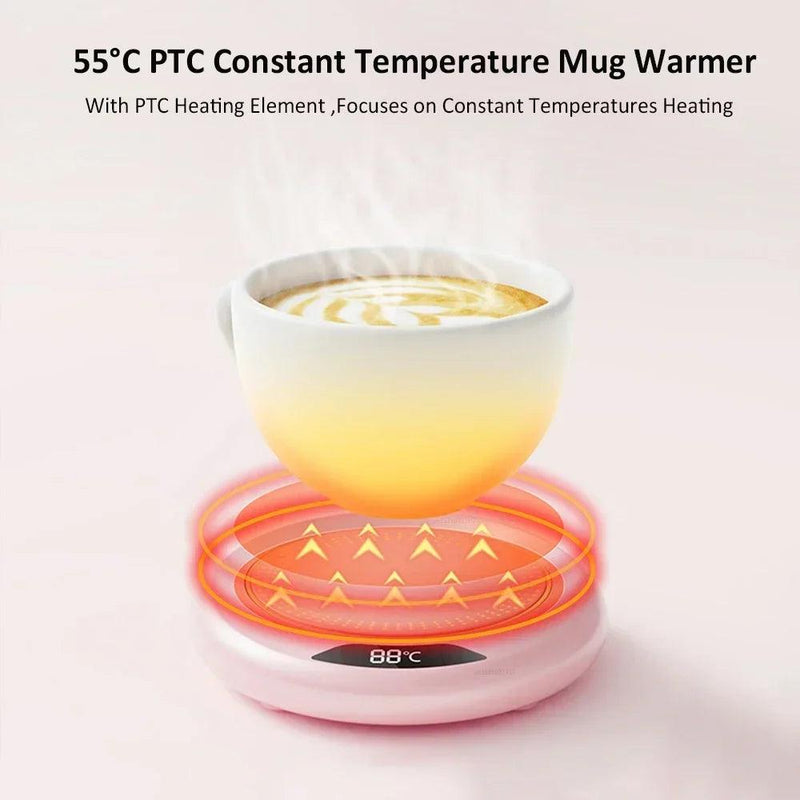 Aquecedor termostático elétrico USB, aquecedor de caneca, café, leite, chá, almofada de aquecimento de água, aquecedor de copo para casa