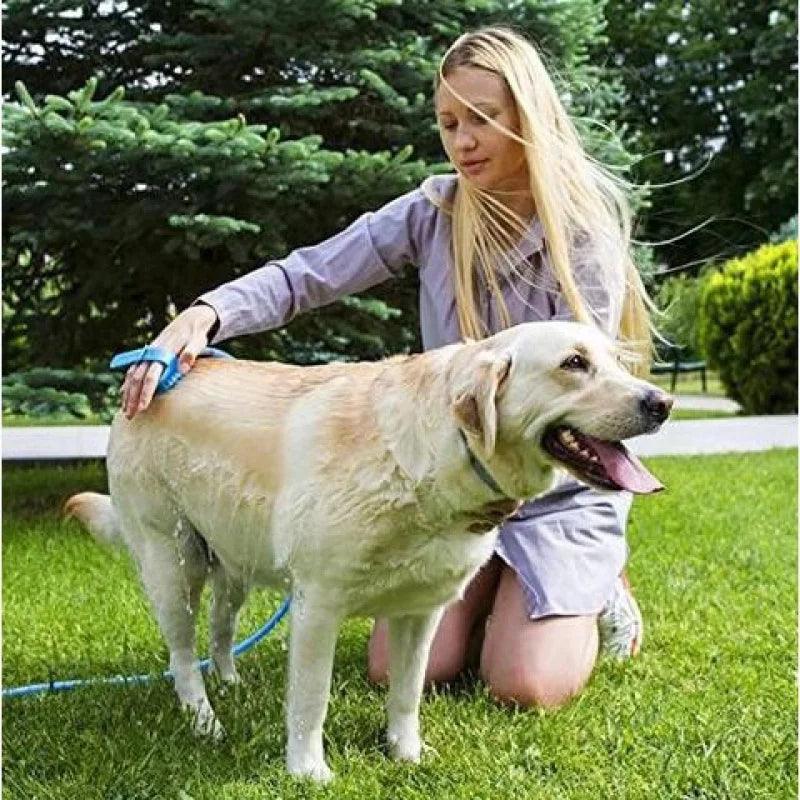Pet chuveiro mangueira para banho em cães e gatos