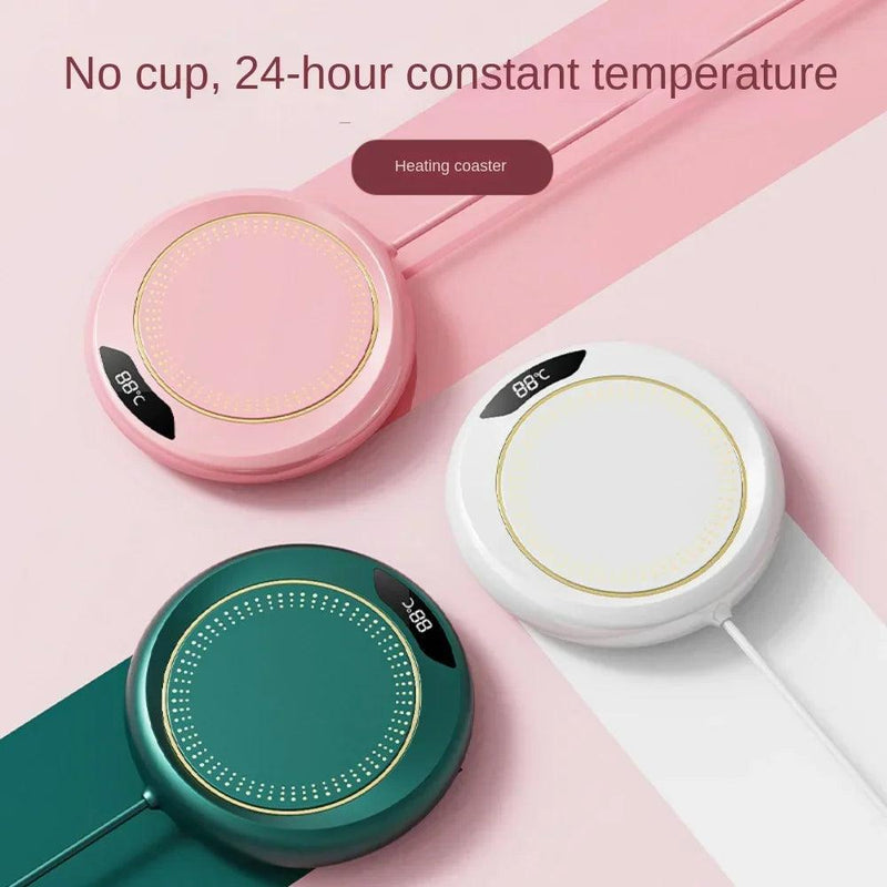 Aquecedor termostático elétrico USB, aquecedor de caneca, café, leite, chá, almofada de aquecimento de água, aquecedor de copo para casa
